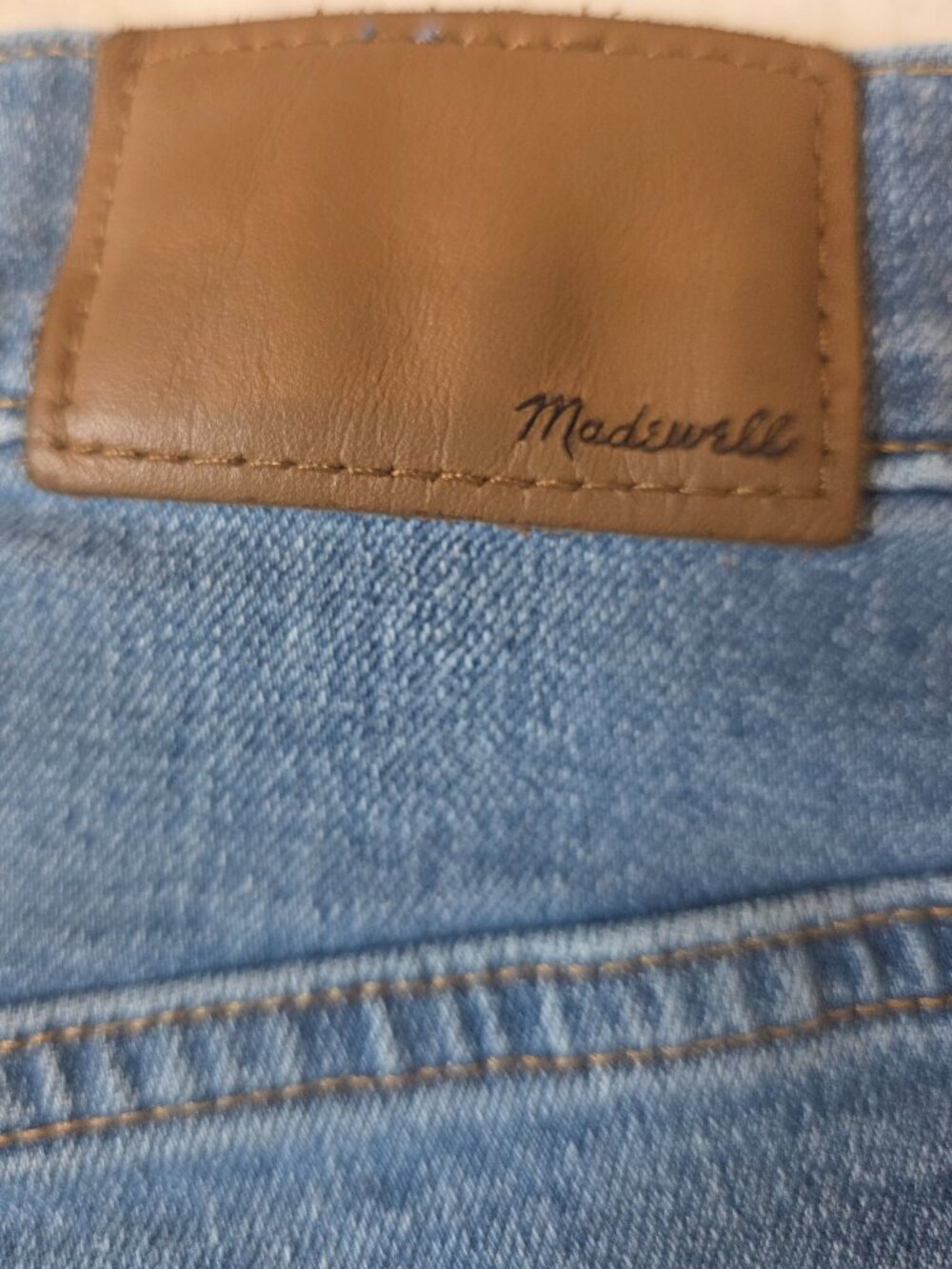 Madewell 10" High Rise Skinny Denim Jeans, Size 26P - Picture 4 of 10